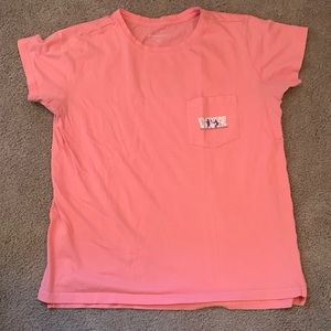 Pink Vineyard vines lacrosse t-shirt size small